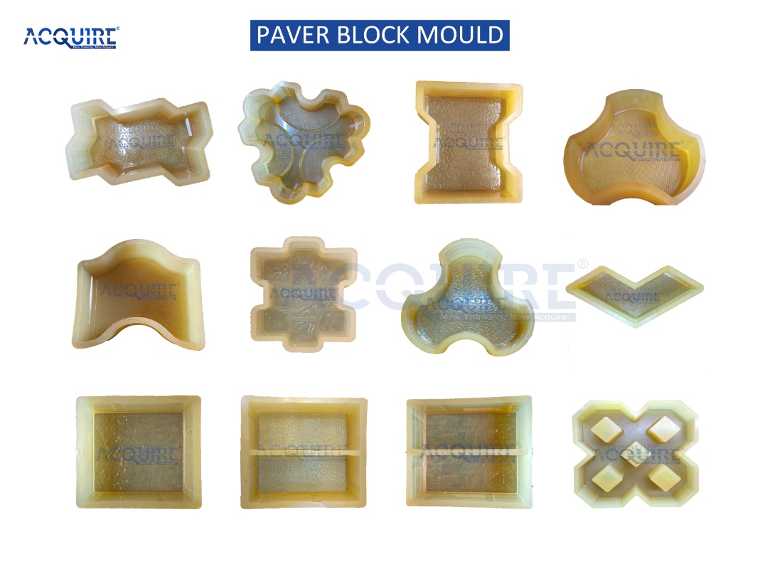 Paver Block PVC Mould design