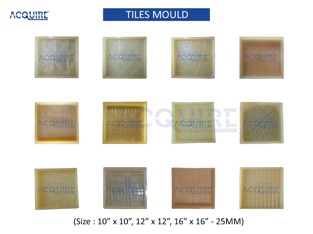 Tiles PVC Mould design